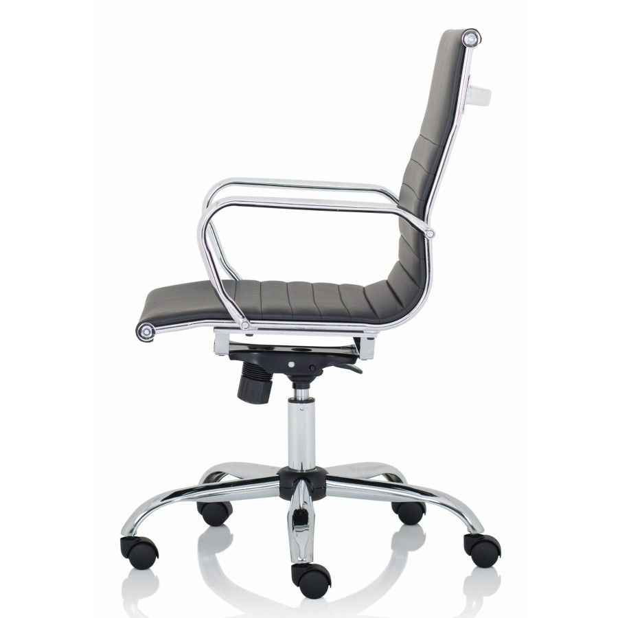 Nola Leather Medium Back Executive Chair 